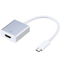 VOLME USB3.1 3.0 C타입멀티허브 맥북허브 젠더RGB HDMI맥북 LG그램 썬더볼트3, 2번-CW-U31THDMI(컨버터-실버메탈)