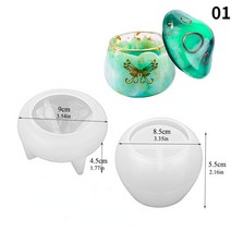 실리콘몰드 수제 석고 시멘트 금형줄무늬 콘크리트 양초 항아리 실리콘 금형 DIY 뚜껑 시멘트 용기 석고, [07] A8
