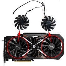 기가 바이트 AORUS GTX 1080Ti Xtreme 에디션에 적합한 3 피스 4 핀 11GGPU 냉각 팬 2060 6G 그래픽 카드, 01 FAN B
