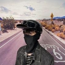 DAYU 빈티지 오토바이 헬멧 오픈 페이스 하프 페이스 헬멧, L