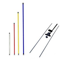 다양한길이 얼라이먼트스틱 에이밍스틱, 80cm, 레드