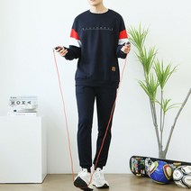 블루포스 남여공용 멜즈 맨투맨 트레이닝 세트 남자 긴팔티셔츠 조거팬츠 운동복 츄리닝세트