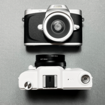 빈티지 카메라 레트로 디카 미니 Y2K 컴팩트 하트시그널 필터 인스타 디토 필름, 마이크로 블랙 32G (6800만 화소 셀피 가능), 표준