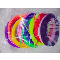 저온 3D 펜 PCL 필라멘트 1.75MM 인쇄 온도: 70 ~ 100 ℃ 10 색 * 5M 총 적합, 01 PCL 50M