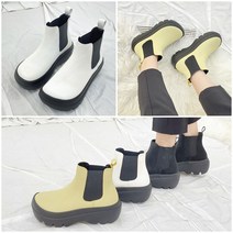 하이비비 여성 캐주얼 통굽 어글리 키높이 숏부츠