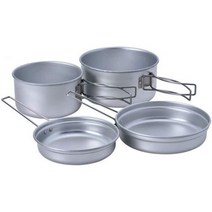 스노우 피크(snow peak) 알루미늄 개인용 쿠커 세트 SCS-020R, 구품번