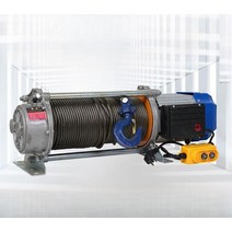 윈치 간이 컨베이어 소형 리프트 호이스트 휴대용, 220v 2톤 60m 무선 리모콘