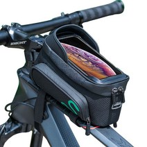 락브로스 T1 확장형 탑튜브 핸드폰 가방 자전거 프레임 백 앞, 단품
