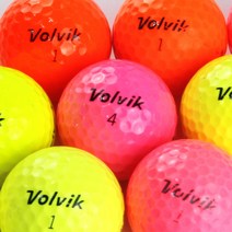 볼빅 칼라볼 A-급 칼라별포장 로스트볼 볼빅골프공, 10개