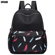 DFMEI 백팩 여성 가방 다층 대용량 아웃도어 여행가방