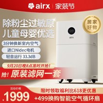 기 에어엑스 공기청정기 가정용 포름알데히드 침실 음이온 소독 간접흡연 먼지 냄새 A6, 01 A6-산모급 알데히드 제균