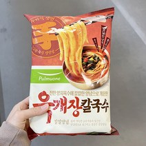 혐육97.2 풀무원 육개장칼국수 2인 414.9g x 1개, 종이박스포장