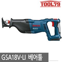 보쉬 GSA18V-LI 본체만 18V 충전컷소 컷팅 목재 철재, 1개