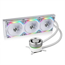 Lian Li GALAHAD AIO 360 RGB 유니 팬 SL120 에디션 쿨러 화이트 (GA-360SLA), white_240mm
