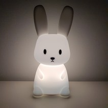메리토 나스카피 충전식 무선 애니멀4종 실리콘무드등 아이 수면등 아기 수유등 LED 인테리어 조명 동물 무드등 캐릭터 조명, 혼합색상