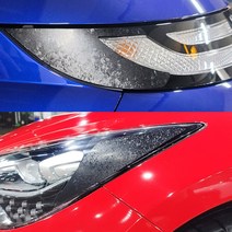 올뉴K3(K3GT) 전용 헤드램프 포지드카본블랙 리플렉터 데칼스티커