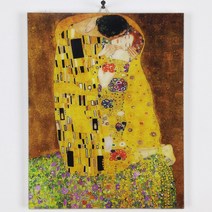 크림트_ 키스 아크릴-3040 그림 액자 벽걸이 부조 판화 거실 콘솔, 크림트_키스 아크릴-3040 그림액자