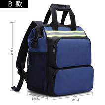 공구가방 백팩 휴대용 배낭 공구배낭 공구함 다용도 공구 하드케이스, B