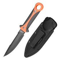 스킨스쿠버 칼 등산칼 스쿠버다이빙용품 스쿠버 칼 다이빙 나이프 잠수칼 다이빙칼 스쿠버다이빙 수중칼 다이빙 나이프 캠핑칼 스킨스쿠버나이프 다이빙나이프, 110mm, 9.6cm, 짙은 회색