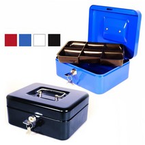 [생활/소품/최저가]_캐시박스 철재 돈통 개인금고 대형 철재금 철재금고 소형금고_40536EA, 블랙, 본상품선택