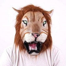 (사자가면)가면 할로윈 호랑이 말가면 파티, 상세페이지 참조