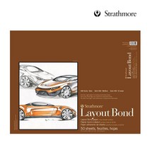 스트라스모아 S4 레이아웃 테입 Crisp Smooth 35x43cm 50매 300시리즈