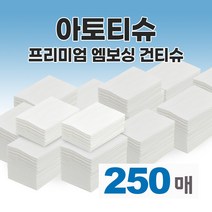 아토티슈 도톰한 접어진 엠보싱 건티슈 실속형 250매 물티슈 빨아쓰는 행주 청소포 걸래 유아티슈 소독티슈 애견티슈 빨아쓰는 행주 밀대걸래 향균티슈 청소패드 일회용 수건