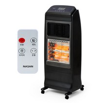 S[카본열선+열풍 복합히터] 2023 이동식 바퀴 히터 NS 6800 국내생산 나산전기히터 온풍기 사무실 가정 공장 다용도 사용, NS-6800 복합온풍기