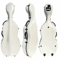 첼로 하드케이스 악보 가방 첼로케이스 악기 케이스, 하얀색