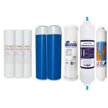 AQUA정수기 하우징정수기필터 중공사막필터 9개세트