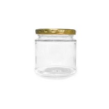 KH49 300ml 낱개 잼병 과일청 수제청 유리병, 실버캡