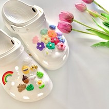 2021 봄신상 플라워 구름 자연 친구들 초특가 낱개구성 유니크한 실내화 슬리퍼 운동화 신발 꾸미기