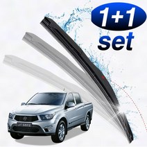 [AJZ_6592543] 코란도스포츠 와이퍼 550mm 450mm 세트 와이퍼세트 스포일러와이퍼 앞유리닦이 앞유리와이퍼 와이퍼