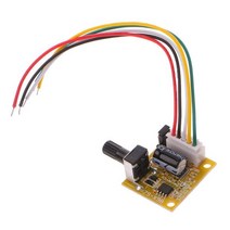모터 컨트롤러 속도 조절기 DC 5V-12V 2A 15W 3 상 무 감지 브러시리스 DC 모터 속도 컨트롤러 BLDC 드라이, 한개옵션0