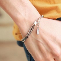 사각택 빈티지체인 써지컬스틸 팔찌 발찌 목걸이 자체제작 기획가격 남녀공용 남자 여자 여자 여성 학생 커플