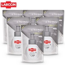 랩신 센서티브 핸드워시 리필, 200ml, 6개