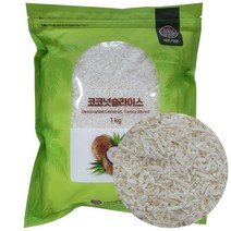 이든타운 코코넛슬라이스, 1kg, 1개