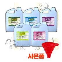 [바이제이] 제로존 연무액 2L 포그머신 피톤치드 탈취제 새집증후군 냄새제거 깔때기 사은품, 청포도향 2L