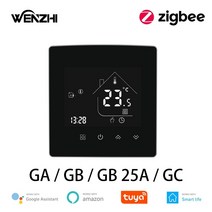 가정용전기보일러 전기 순간온수기 Zigbee 3.0 서모 스탯 온도 컨트롤러 물 바닥 난방 가스 스마트 라이프 tuya 제어 alexa 돼지꼬리히터 대체 심야 전기온수기 상향식, gb 16a 지그비