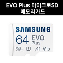 삼성전자 지넷시스템 드림아이 QVS100 메모리카드 64G EVO Plus, 64GB
