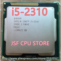 i54690 인텔 코어 i5 2310 2.9GHz/1MB/6MB 소켓 1155 CPU 프로세서 SR02K 100% 작동, 한개옵션0