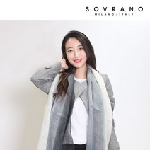 소브라노 (1+1) 삼색 그라데이션 스카프