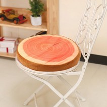 숲속 통나무 방석(31x4cm) 과일 의자 쿠션방석