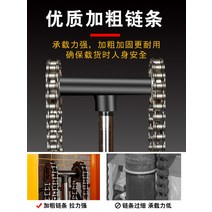 수동지게차 유압식 미니지게차 수동 지게차 3 톤 유압 팔레트 트럭 스태커 리프트 핸드 푸시 업 세미 전동 소형, [07] 강화 + 수동 3톤 2미터 + 5년 보증