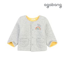 아가방 올리버무지개가디건 GREY 01N15140114