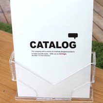 엽서진열대 책전시대 리플릿거치대, 제품선택, A4-투명