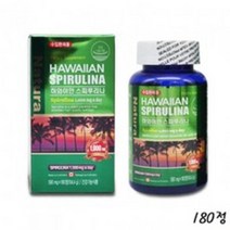 하와이 안 스피루리나 스피 룰리나 루니나 spirulina, 1450mg, 180정