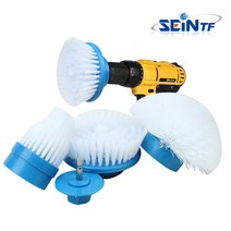 세인티에프 다용도 청소솔(4pcs) 틈새솔 평면솔 라운드솔 좁은틉새 타일 바닥 세면대 욕실 청소, 다용도청소솔(4p)