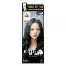 어워즈 염색약 미쟝센 헬로버블 트리트먼트 증정 (+30ml) 다크애쉬/초코브라운 외 12컬러, 6A 더스티애쉬