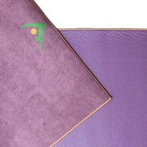 AURORAE Synergy 2in1 핫 요가 매트 논슬립 마이크로파이버 타월 미끄럼 없음 뭉침/냄새 특허 보호, AMETHYST